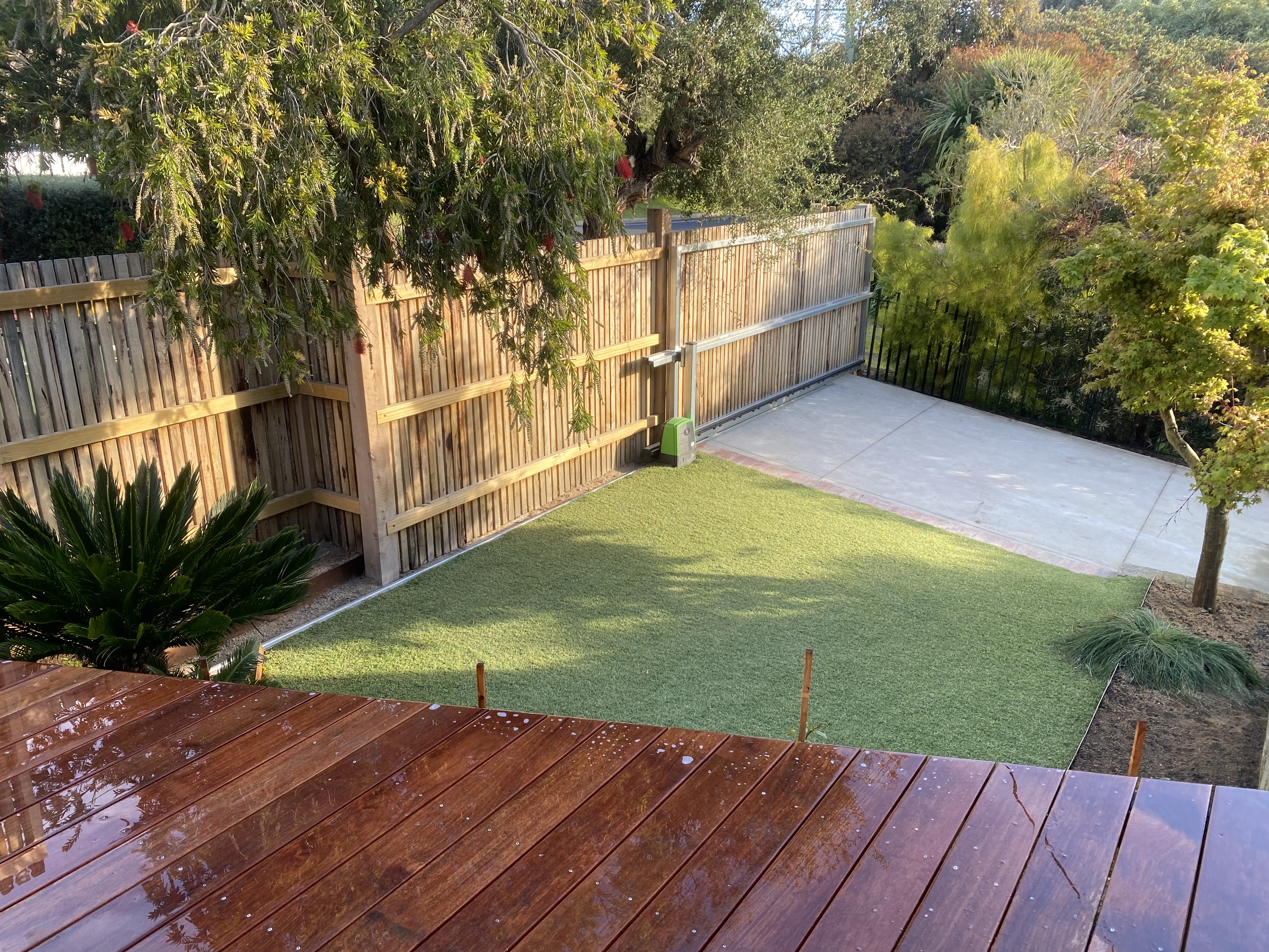 Front yard McCrea – synthetic turf job by Jays Synthetic Turf